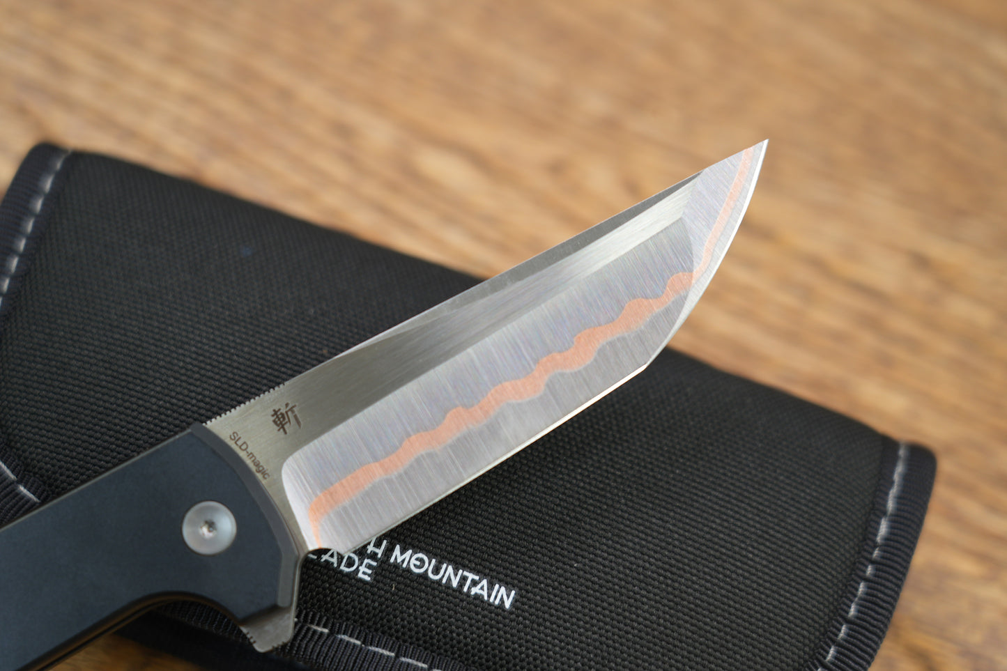New Chop2 Forged copper blade 7075 Aluminum Handle copper Hammer pattern