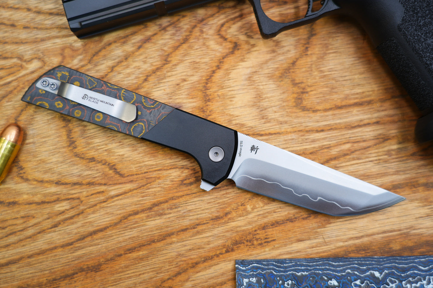 Chop2 2407-CCFDM Copper Damascus Ceramic Carbon Fiber