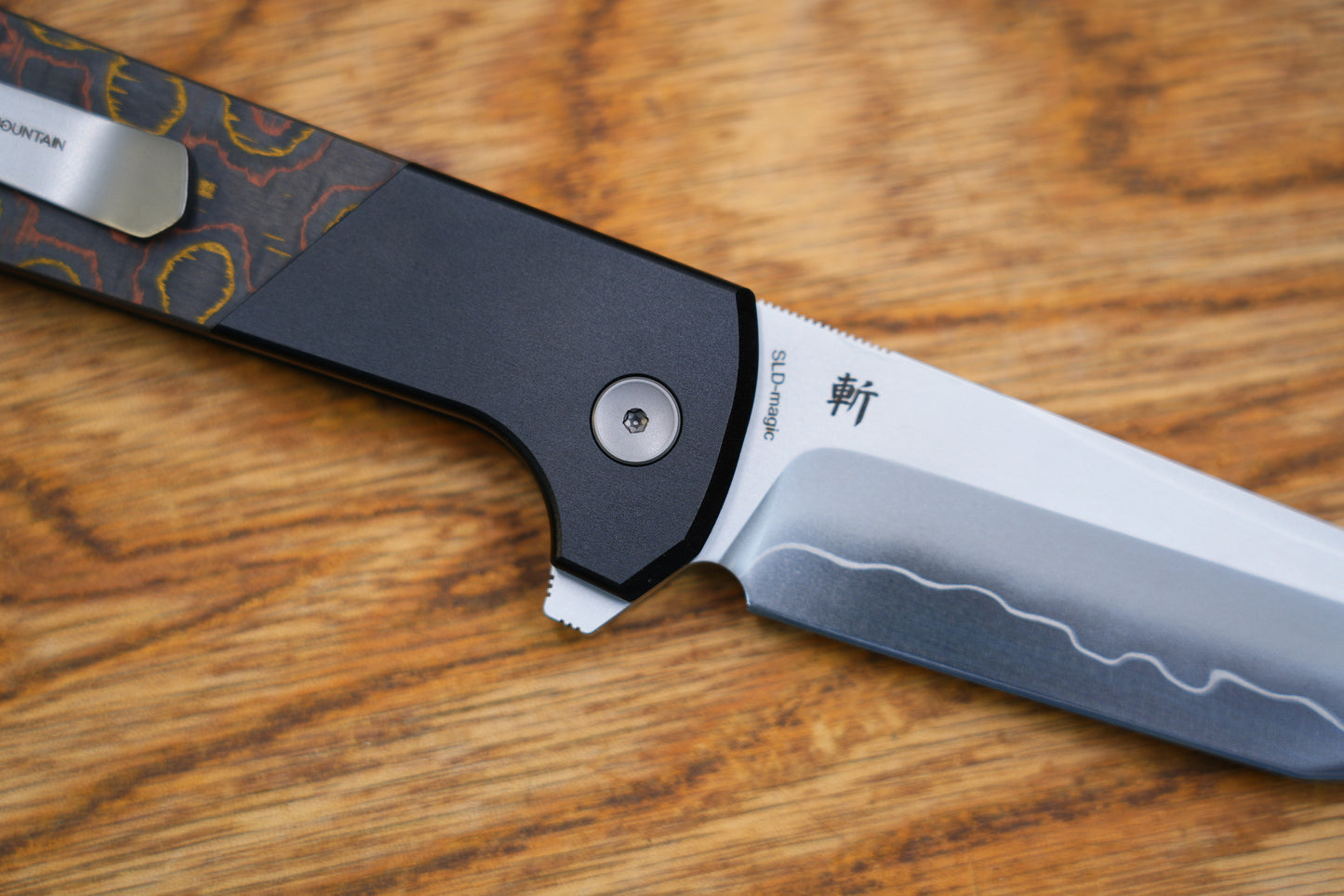 Chop2 2407-CCFDM Copper Damascus Ceramic Carbon Fiber