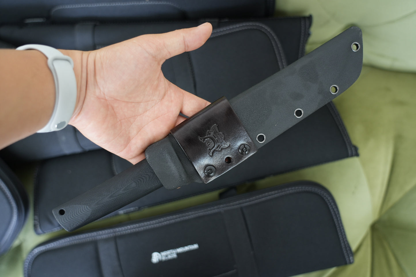 The New Chop 4TH Hand-polished Japanese Tanto Knife
