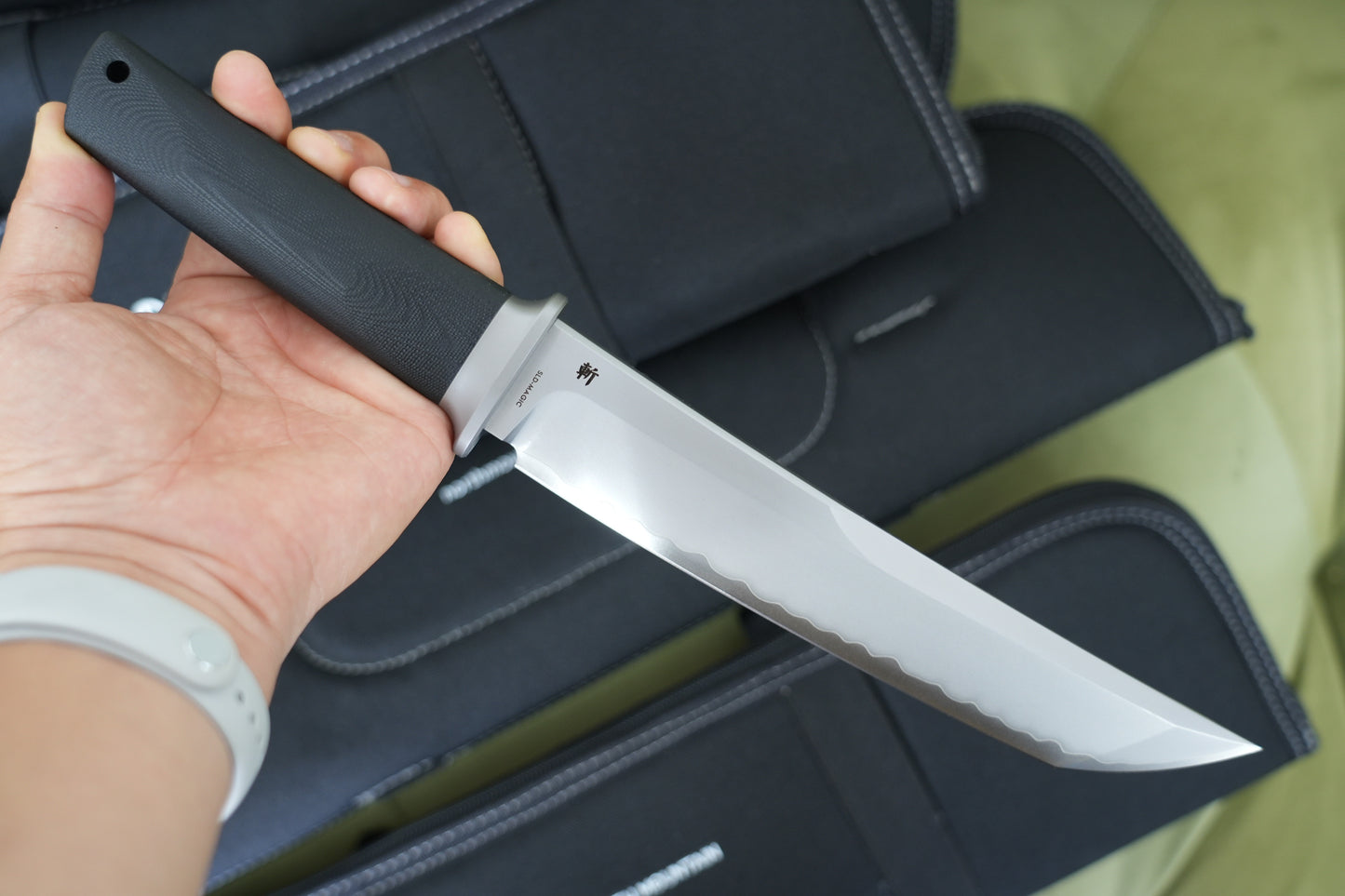 The New Chop 4TH Hand-polished Japanese Tanto Knife