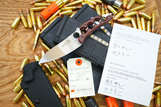 SHURA Sakura Blade Nemoto Design ZDP-189 Ceramic Carbon Fiber tactical knife