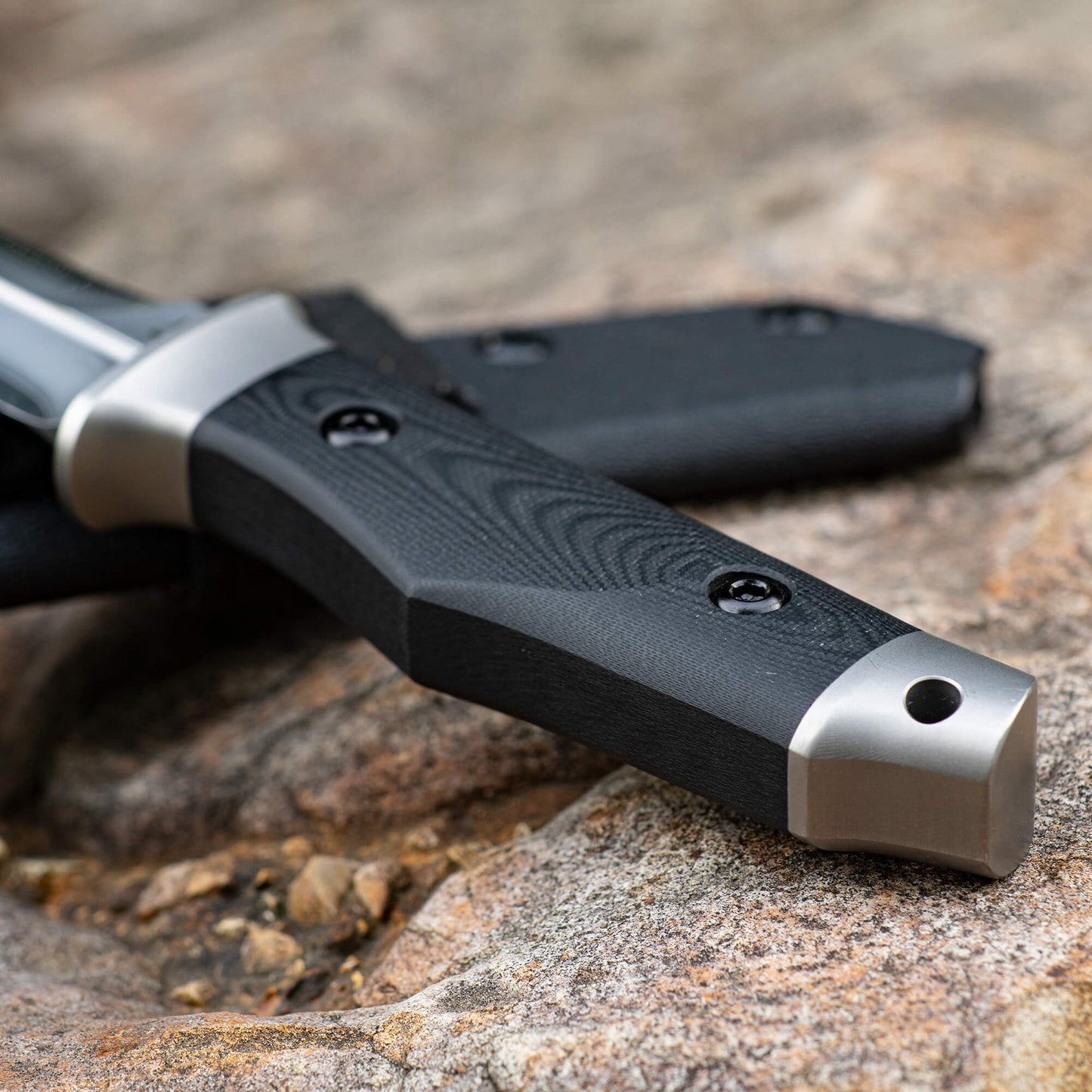 Nemoto Design FB04, SLD-MAGIC Steel Small Fixed Blade Knife, Kydex Sheath, Sakura Blade