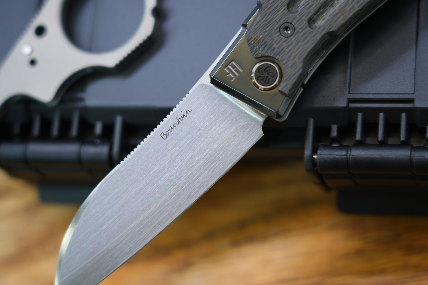 【Yaksha】B Nemoto Design ZDP-189 Hand-grinded zirconium mirror handle and clamp