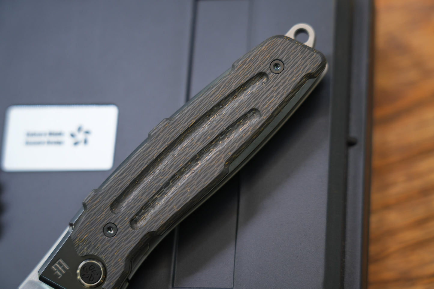 【Yaksha】B Nemoto Design ZDP-189 Hand-grinded zirconium mirror handle and clamp