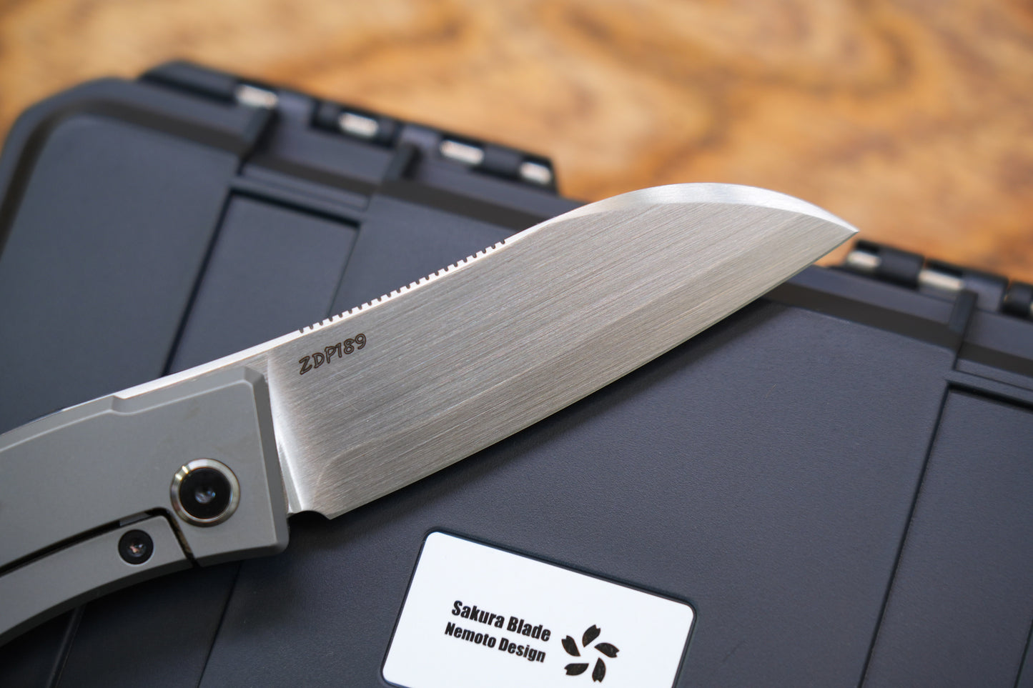 【Yaksha】B Nemoto Design ZDP-189 Hand-grinded zirconium mirror handle and clamp