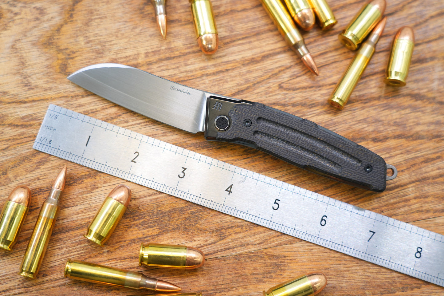 【Yaksha】B Nemoto Design ZDP-189 Hand-grinded zirconium mirror handle and clamp