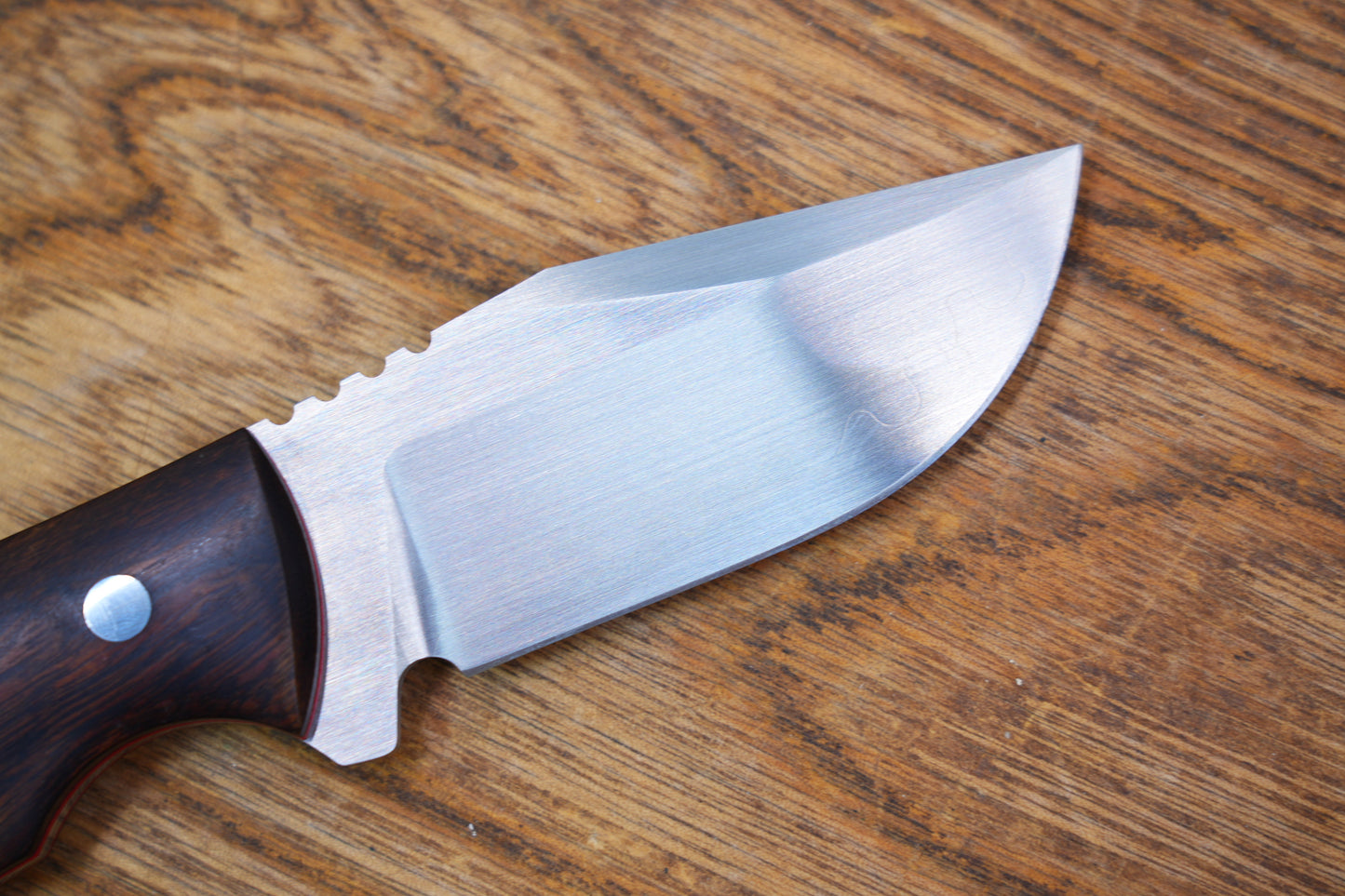 North Mountain Raccoon Skinner Hunting Knife Desert Ironwood Handel SLD-Magic