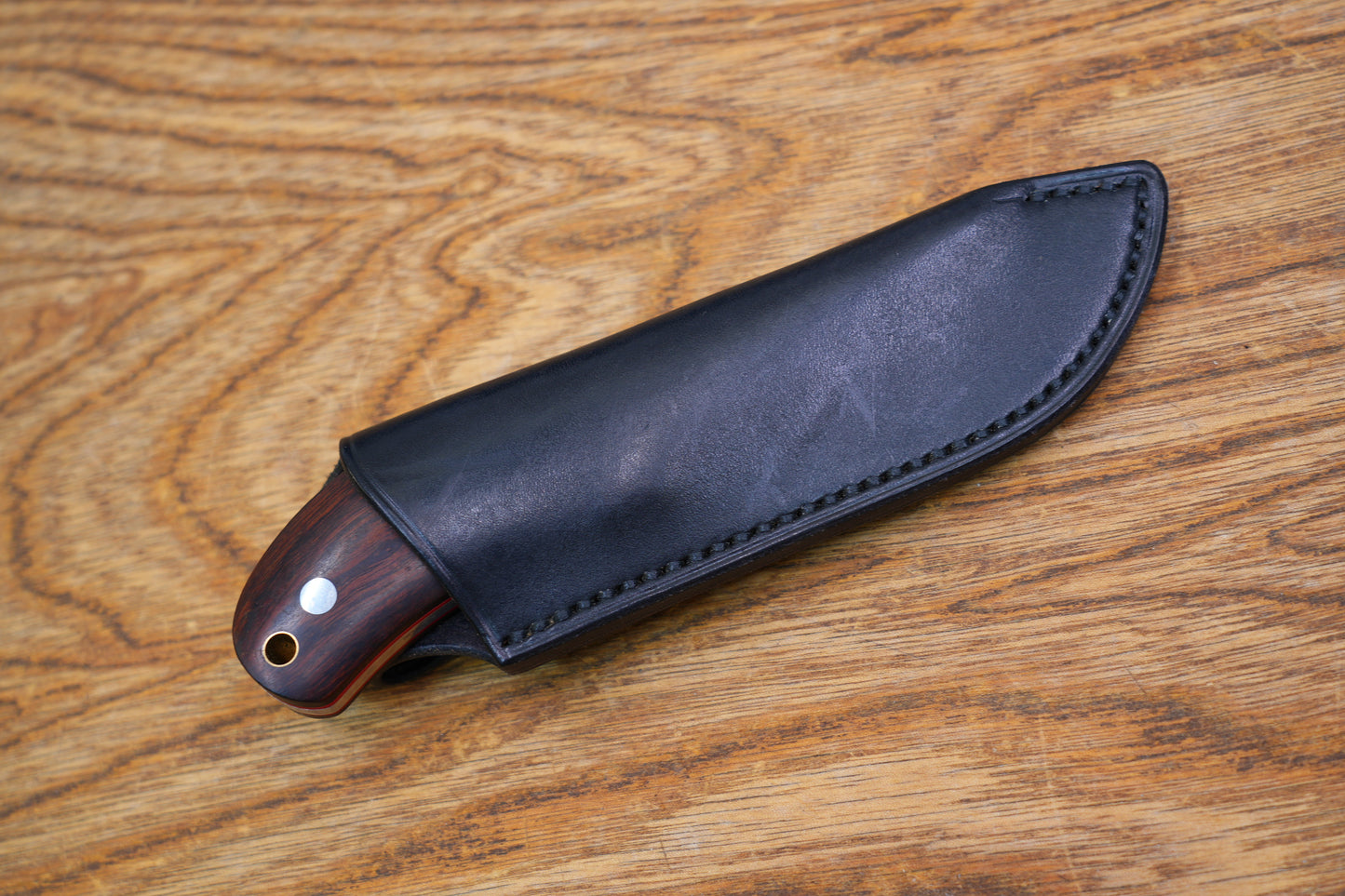 North Mountain Raccoon Skinner Hunting Knife Desert Ironwood Handel SLD-Magic