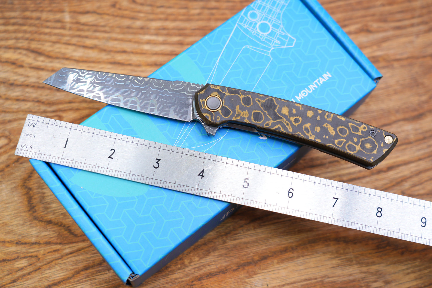 VegasForge AMERICAN MADE DAMASCUS STEEL