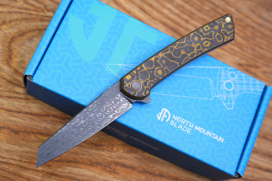 VegasForge AMERICAN MADE DAMASCUS STEEL