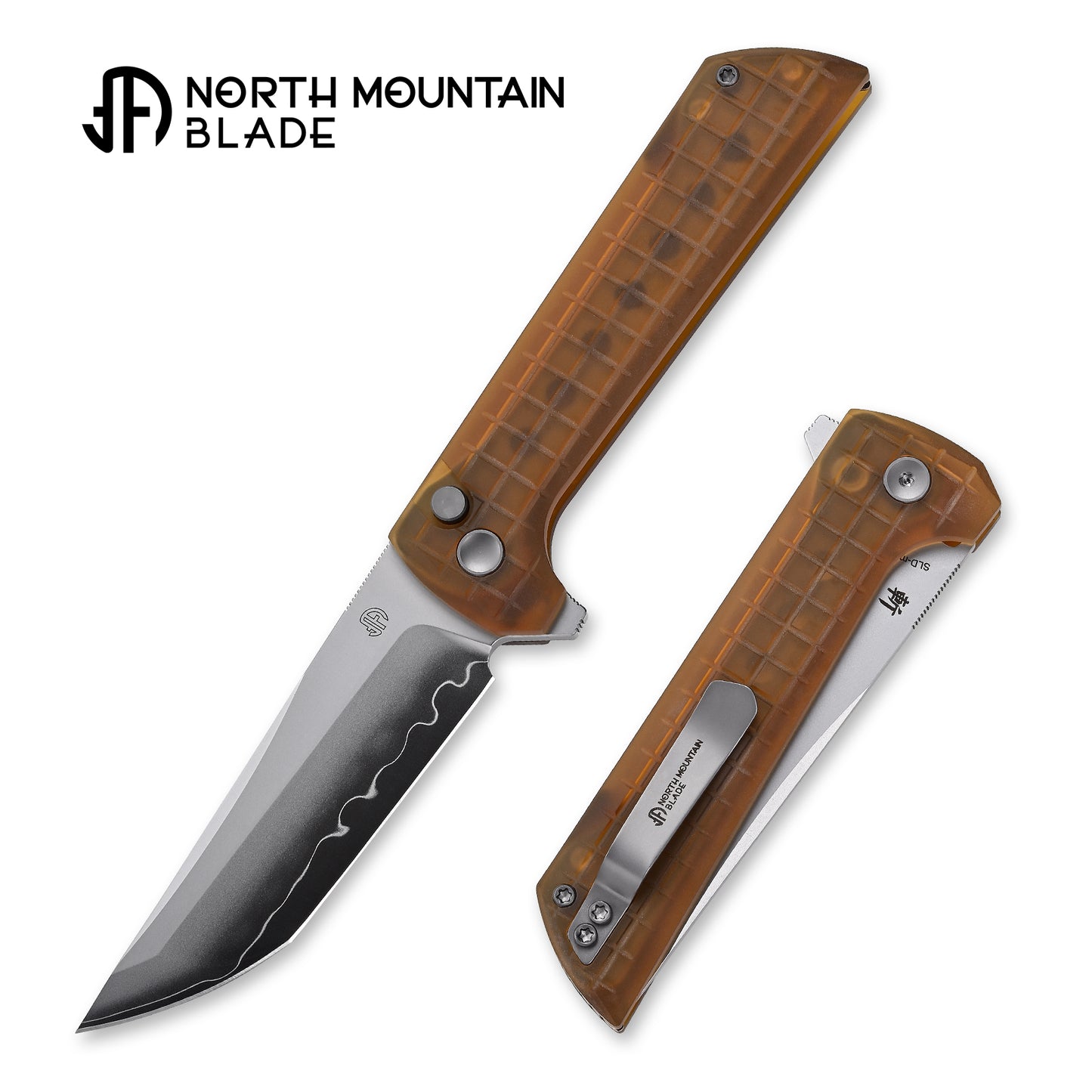 Chop 2 2405-PEI handle SLD-Magic Japanese TANTO style tactical folding knife