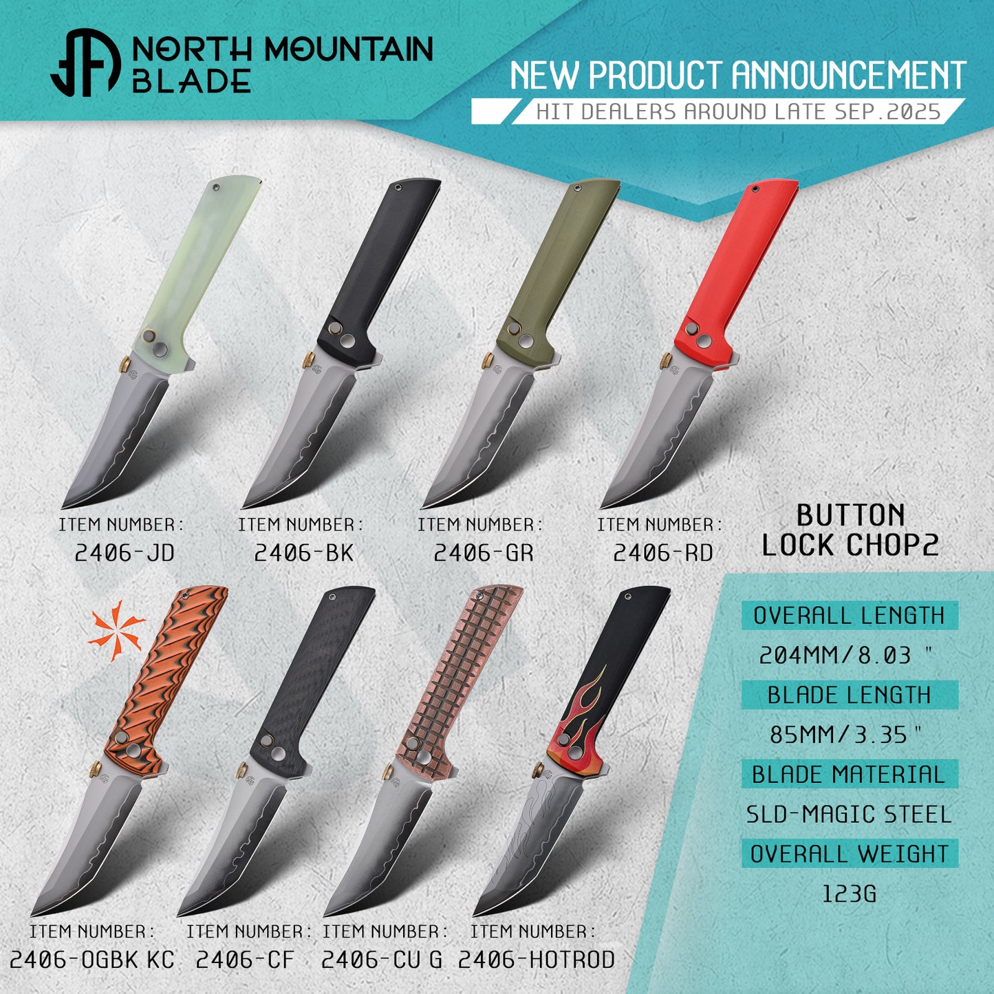 Chop2 2406-JD New .45-style thumb disc