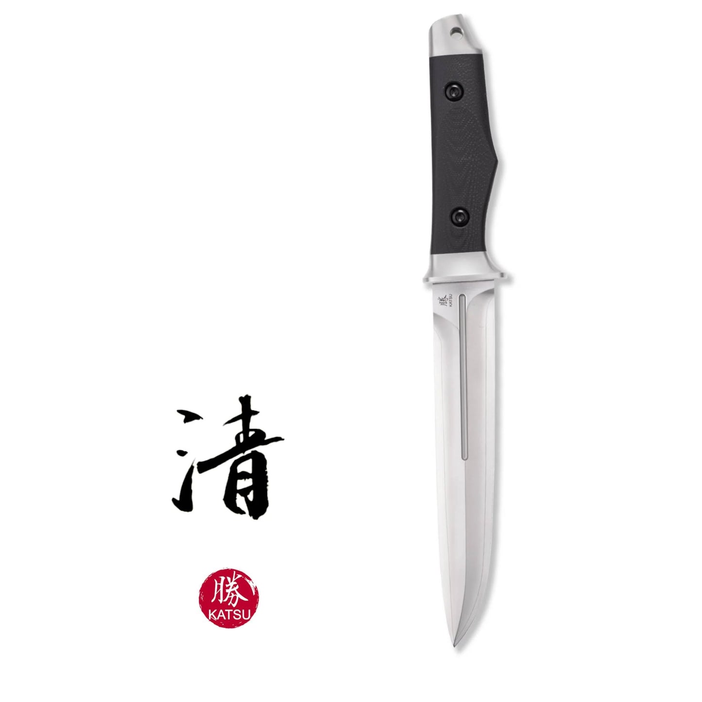 Nemoto Design FB04, SLD-MAGIC Steel Small Fixed Blade Knife, Kydex Sheath, Sakura Blade