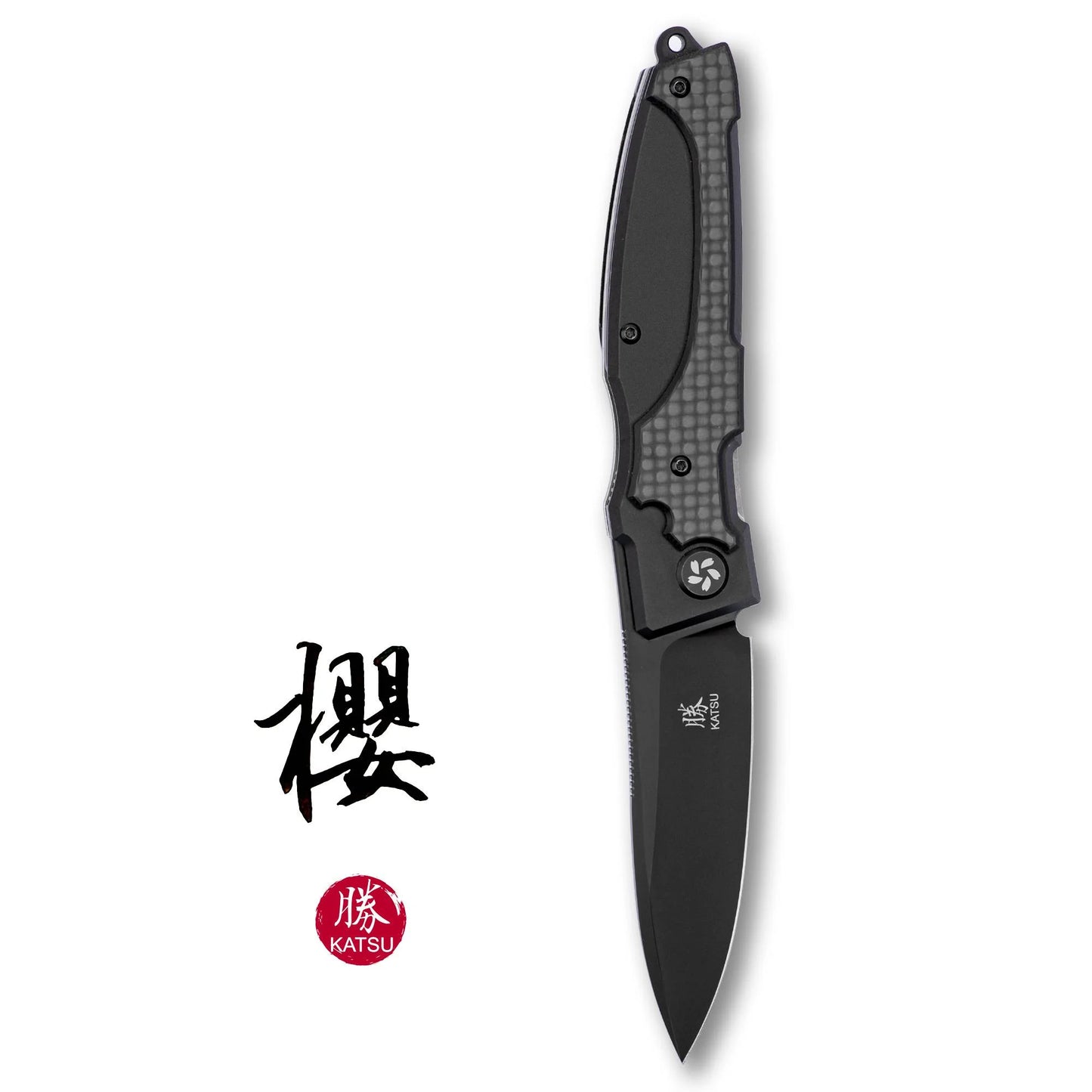 Nemoto Design KS01-BK Japanese Higo-no-Kami folding knife tactical design