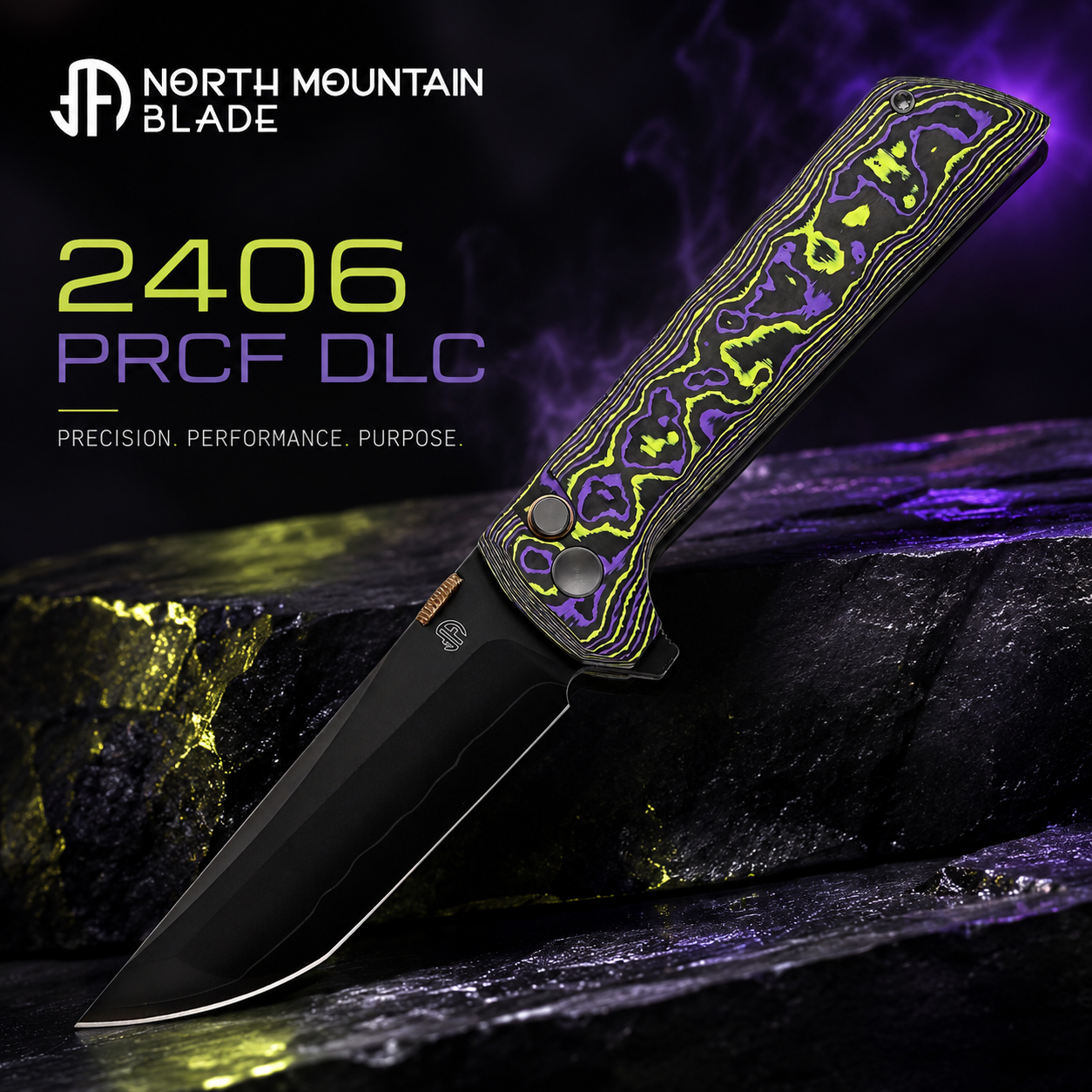2406-PRCF-DLC Chop2 Joker Color Ceramic Carbon Fiber New .45-style