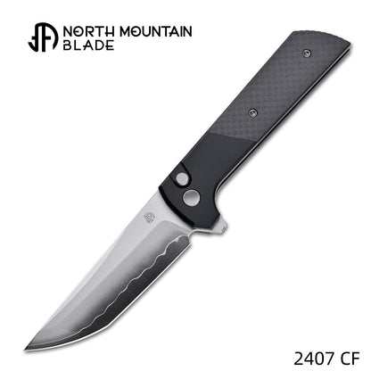 2407-CF Anodized aluminum alloy handle Carbon Fiber
