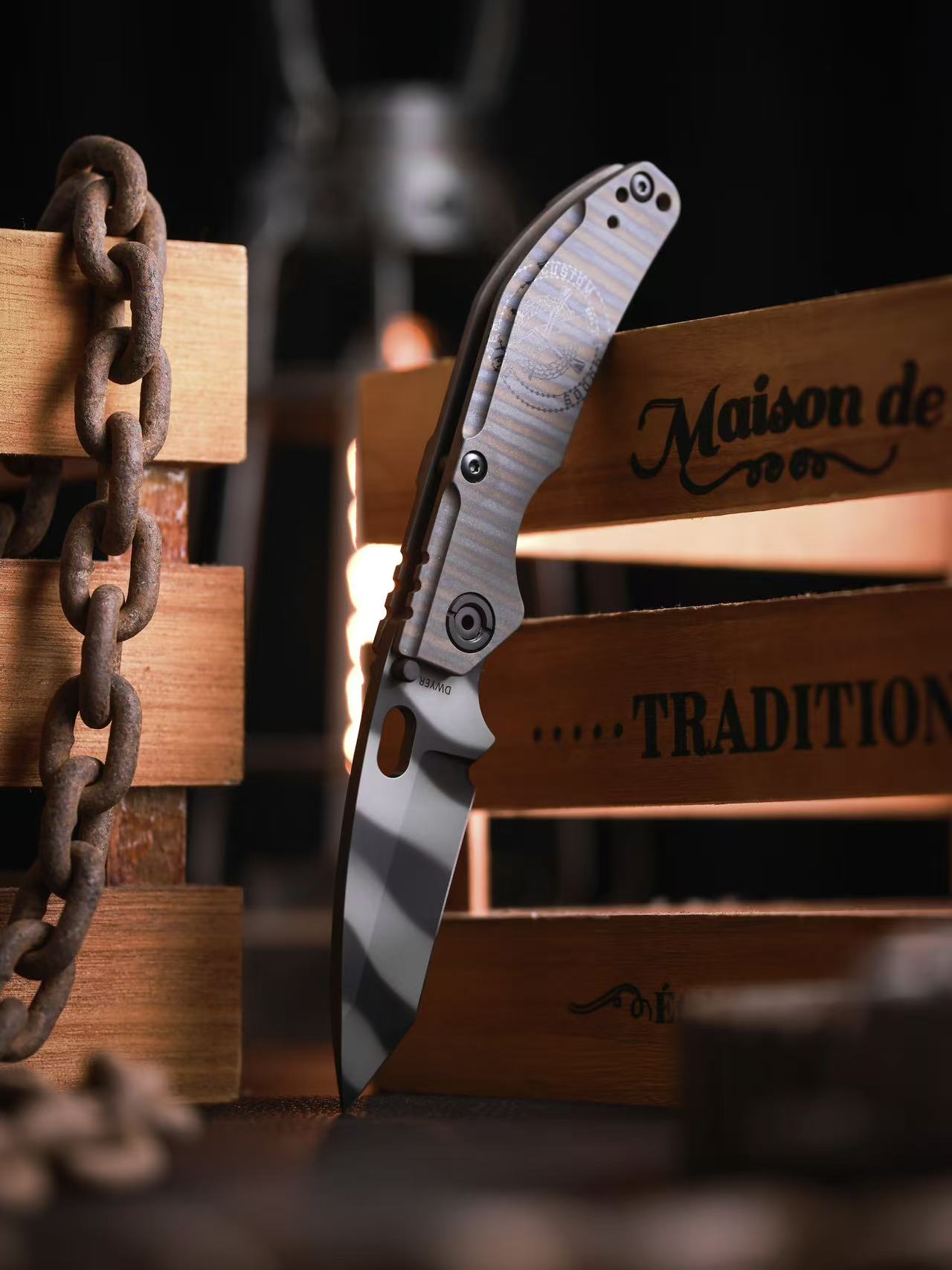 Tiger Stripe – BBNM NorthMountainBlade 2521 Bowie