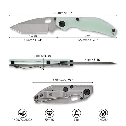 2522-G10-JD BBNM Basic 3.5" Ti Lock