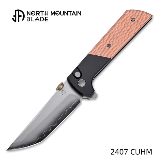2407-CUHM Aluminum alloy frame Hammered copper handle