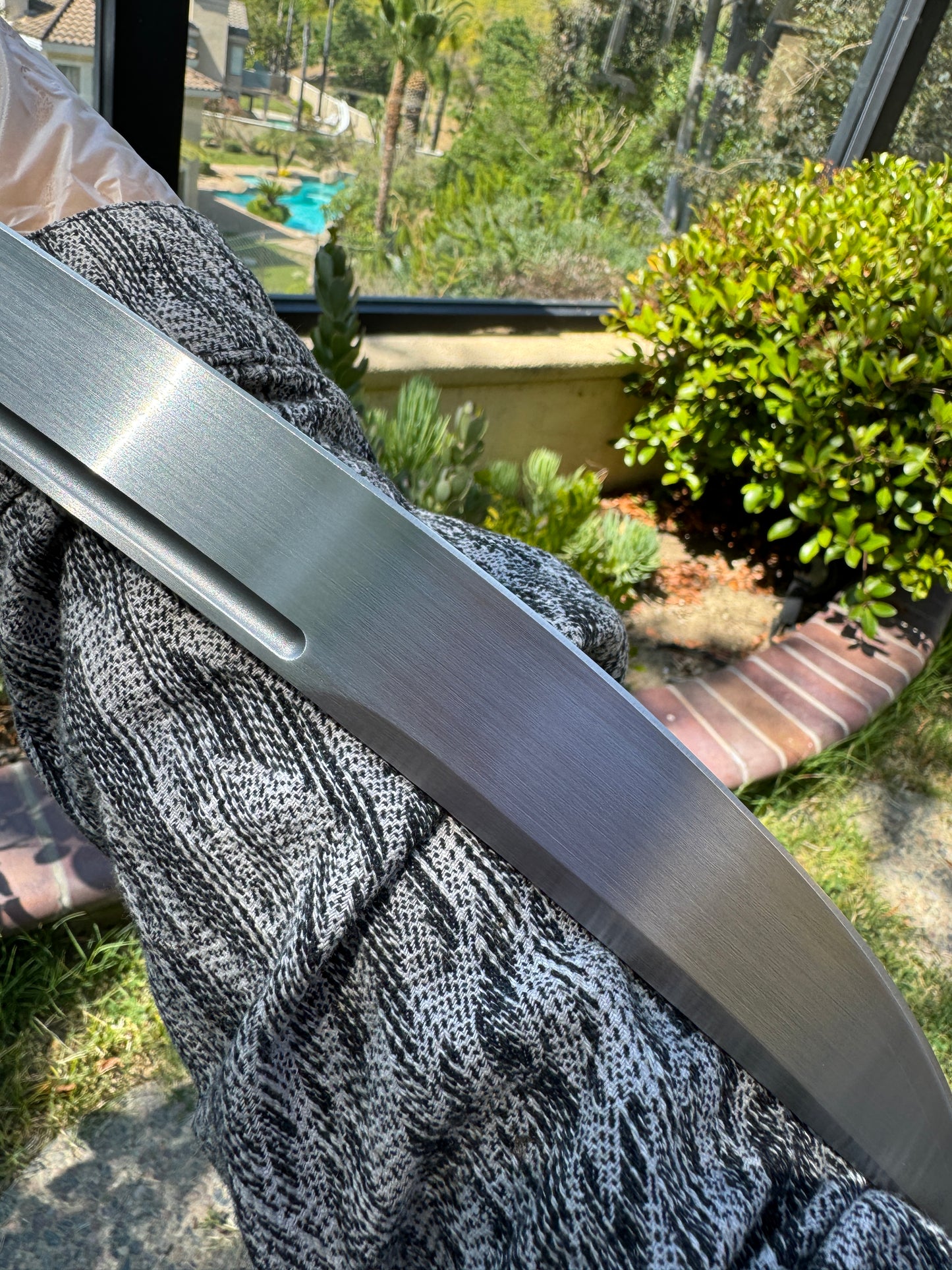 Wakizashi Hand ground hand rub satin finished North Mountain Blade