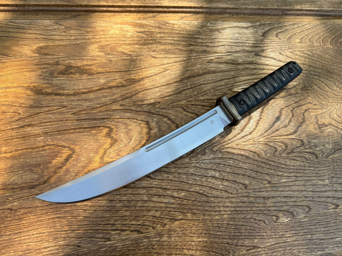 Wakizashi Hand ground hand rub satin finished North Mountain Blade