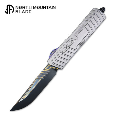 【GIANT】M390 steel DLC gold pattern double spring titanium push rod aluminum housing