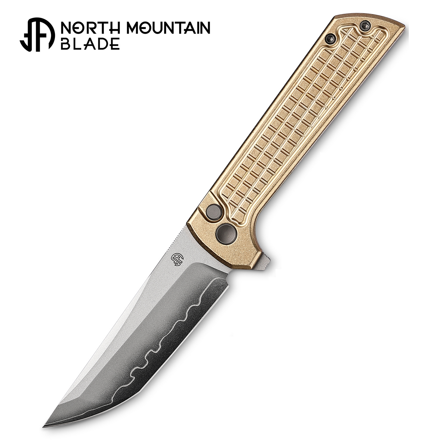 2024 New Aluminum bronze handle CNC Exclusive SLD-Magic Tanto grid Chop 2