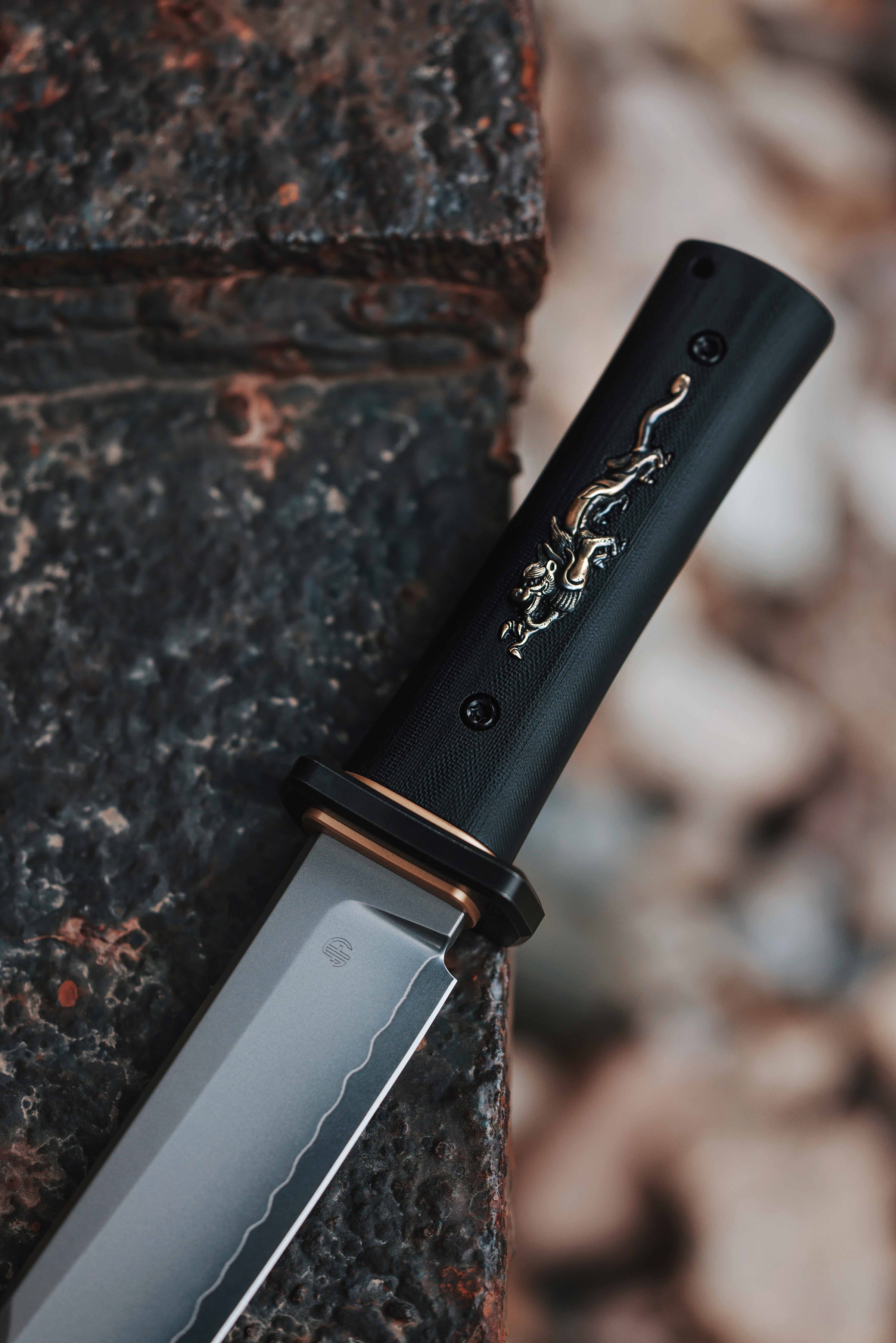 North Mountain Blade Tactical Tanto Sword PLUS Dragon 2501
