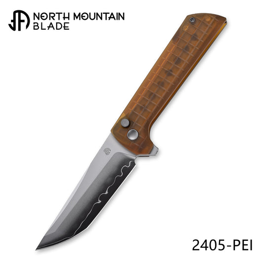 Chop 2 2405-PEI handle SLD-Magic Japanese TANTO style tactical folding knife