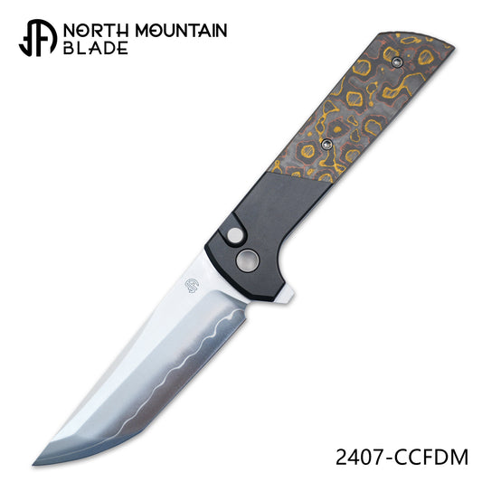 Chop2 2407-CCFDM Copper Damascus Ceramic Carbon Fiber