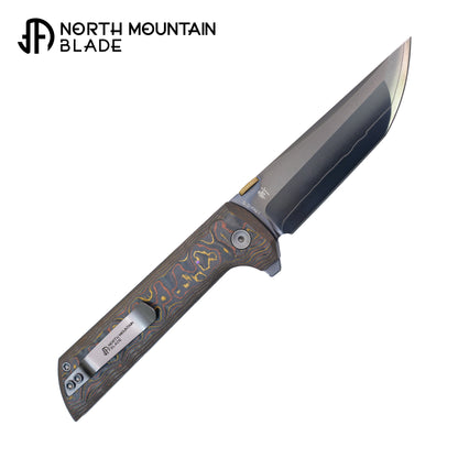 2406-CUCF-DLC Chop2 Copper-inlaid Carbon Fiber New .45-style thumb disc