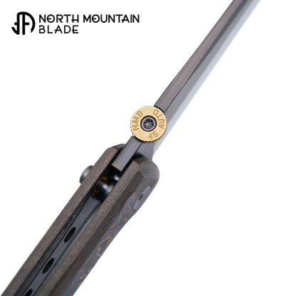 2406-CUCF-DLC Chop2 Copper-inlaid Carbon Fiber New .45-style thumb disc