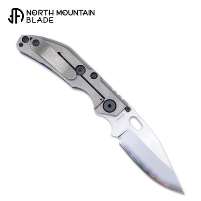 BBNM 2521-PRGR Bowie Joker Purple & Yellow Ceramic Carbon Fiber