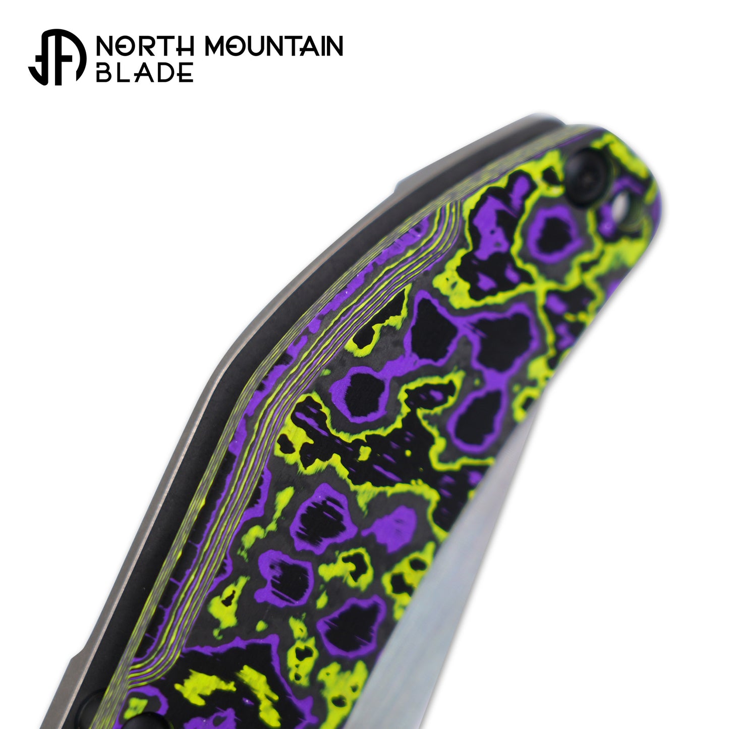 BBNM 2521-PRGR Bowie Joker Purple & Yellow Ceramic Carbon Fiber