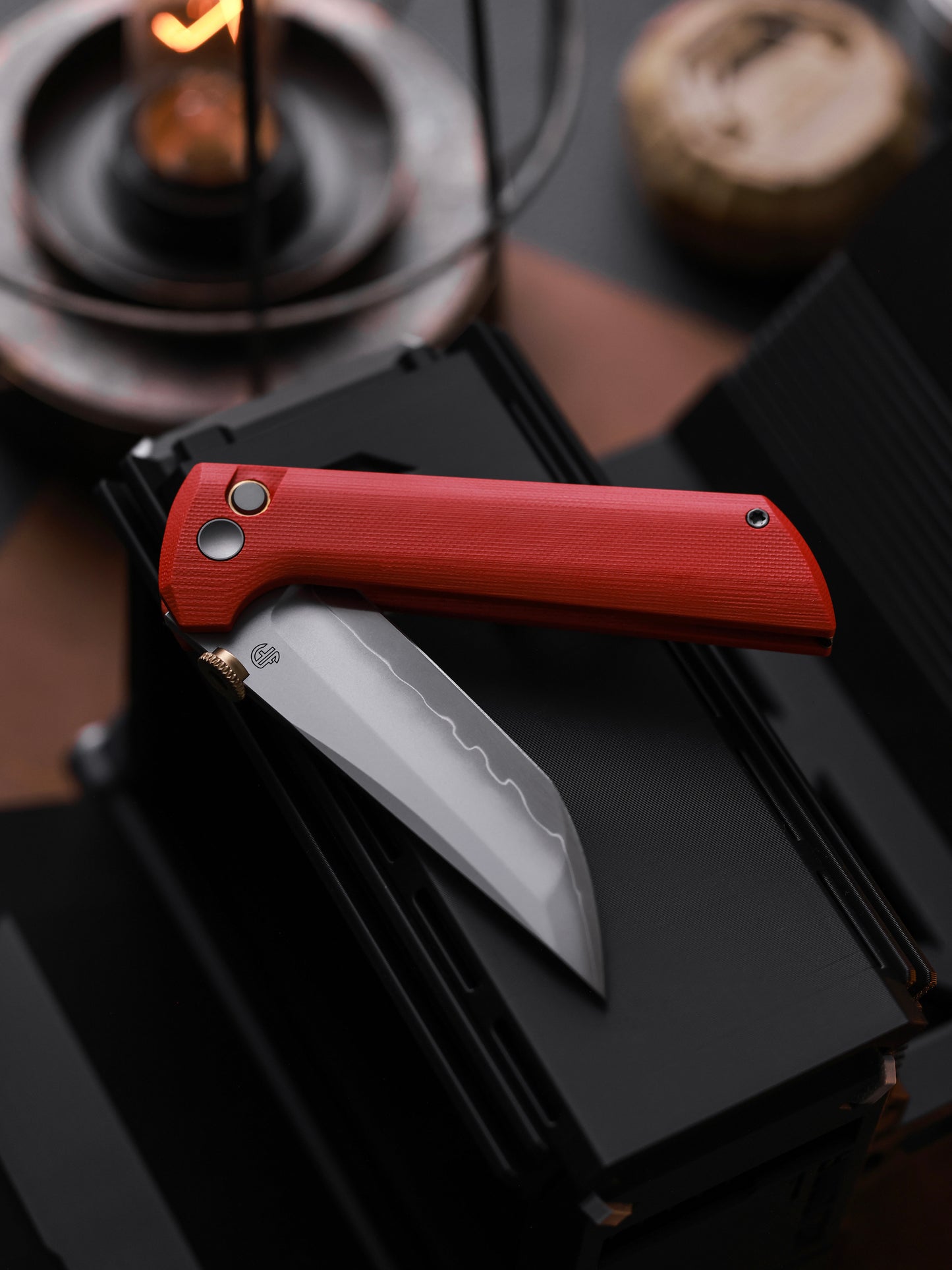Chop2 2406-Red New .45-style thumb disc