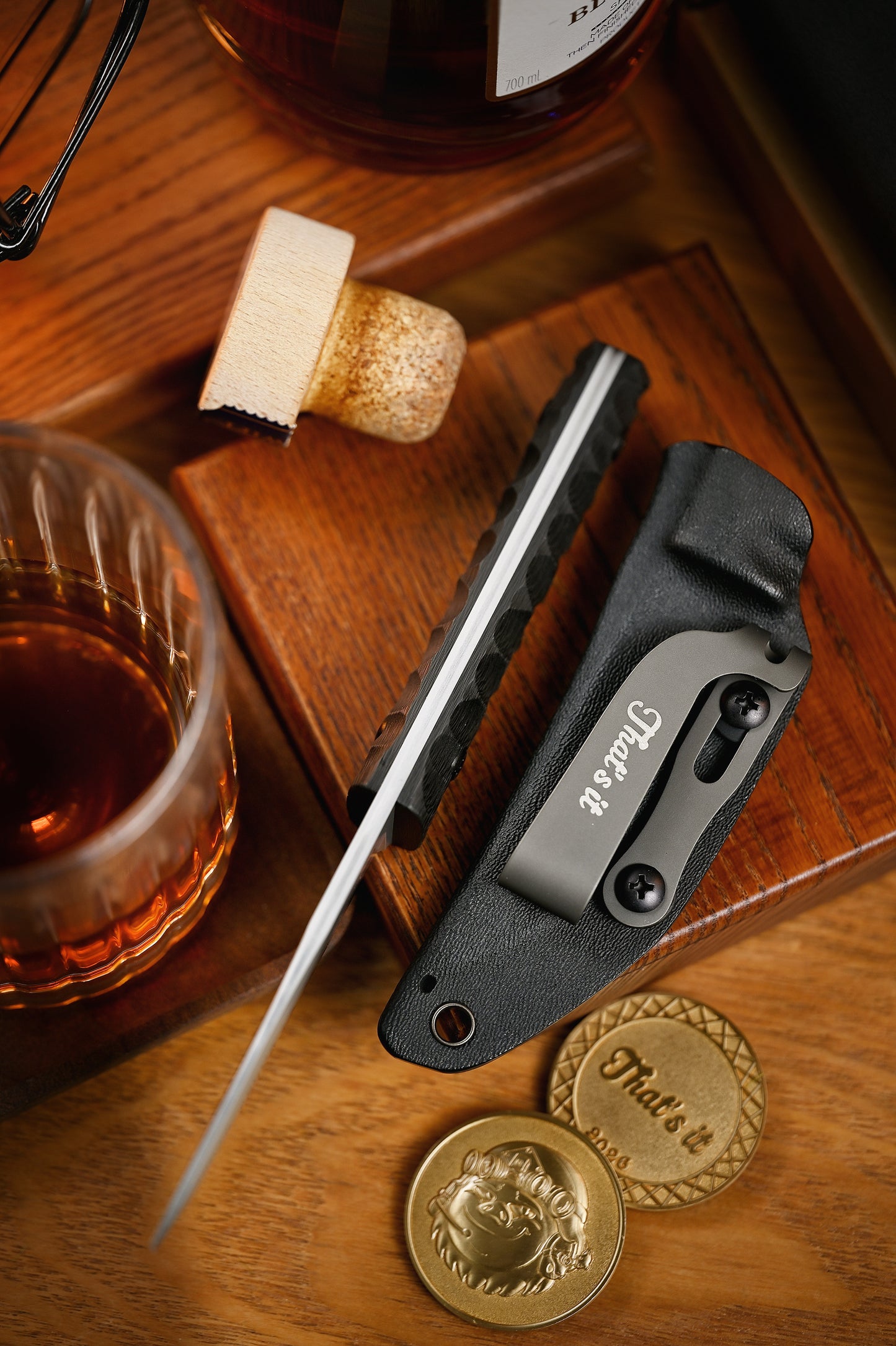 That’s it 2416-GR CHOP MINI Fixed Knife Japanese Tanto Style