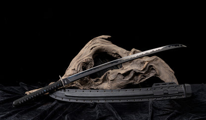 Katana 80CRV2 DLC Coating Kydex Sheath