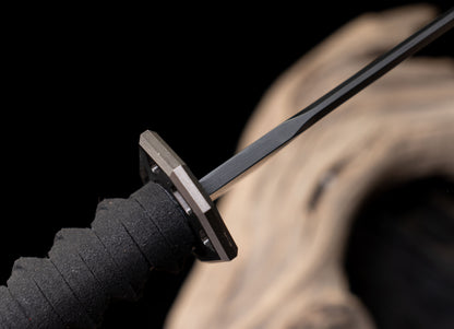 Katana 80CRV2 DLC Coating Kydex Sheath