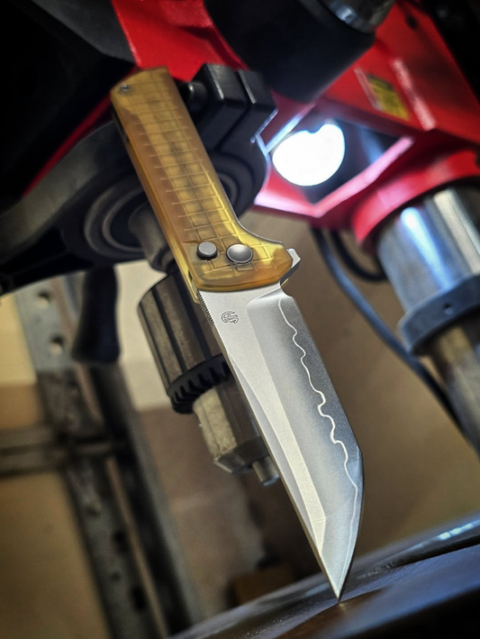 Chop 2 2405-PEI handle SLD-Magic Japanese TANTO style tactical folding knife