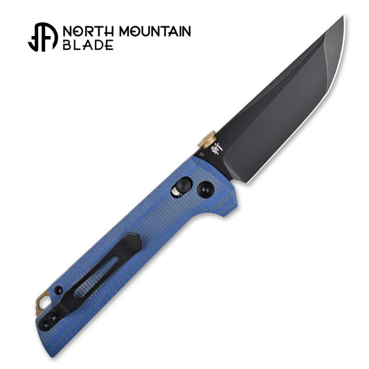 2406-BLMCT-D2BK Crossbar Lock Knife D2 Steel Japanese-style tactical folding knife
