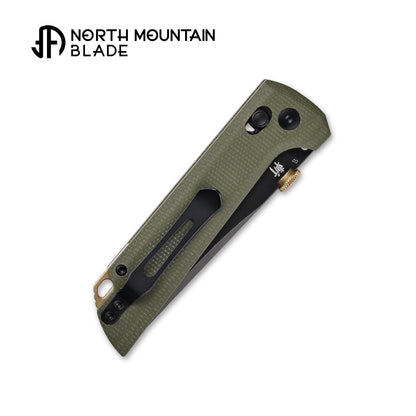 2406-GRMCT-D2BK Crossbar Lock Knife D2 Steel Japanese-style tactical folding knife