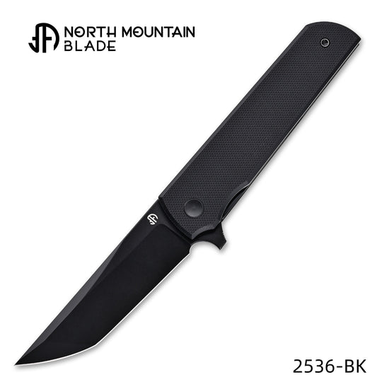 2536-BK Flipper Folding Knife 14C28N Steel Japanese-style tactical folding knife