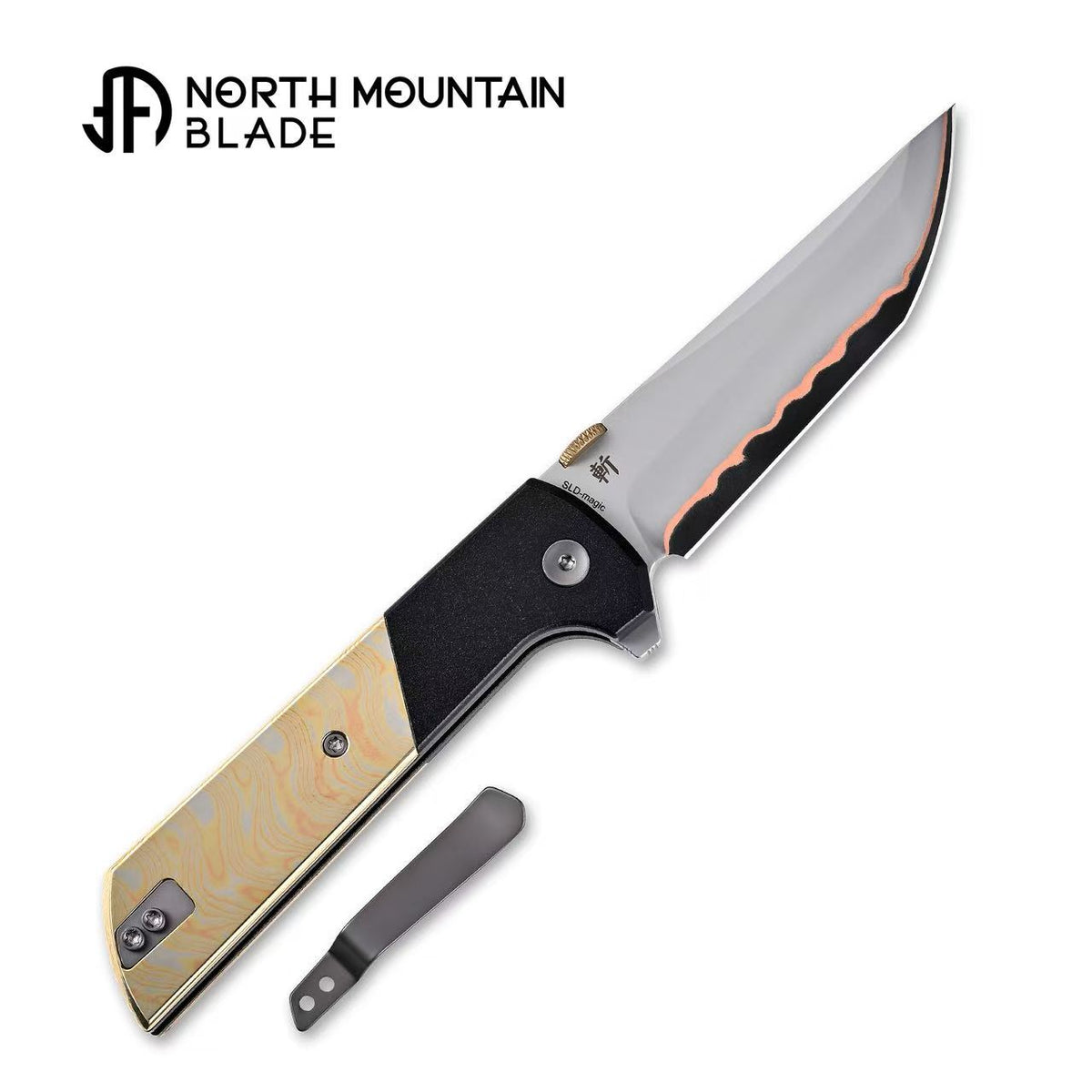 2407-CUDM-5 Copper Damascus Edition Mirror-polished
