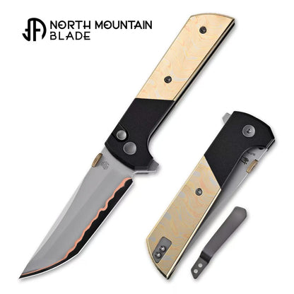 2407-CUDM-5 Copper Damascus Edition Mirror-polished