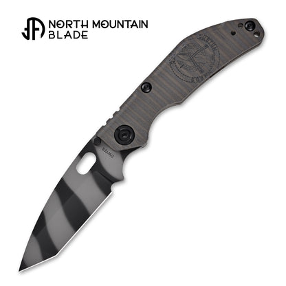 Tiger Stripe – BBNM NorthMountainBlade 2522 Tanto