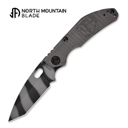 Tiger Stripe – BBNM NorthMountainBlade 2522 Tanto