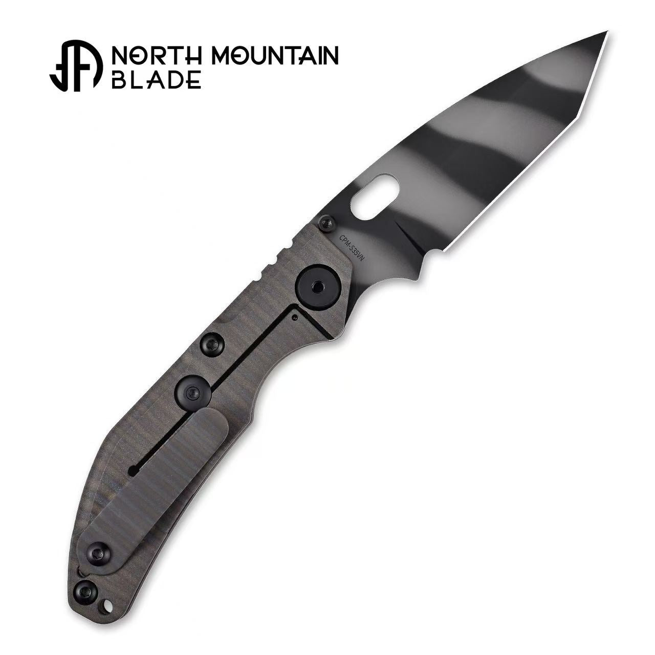 Tiger Stripe – BBNM NorthMountainBlade 2522 Tanto