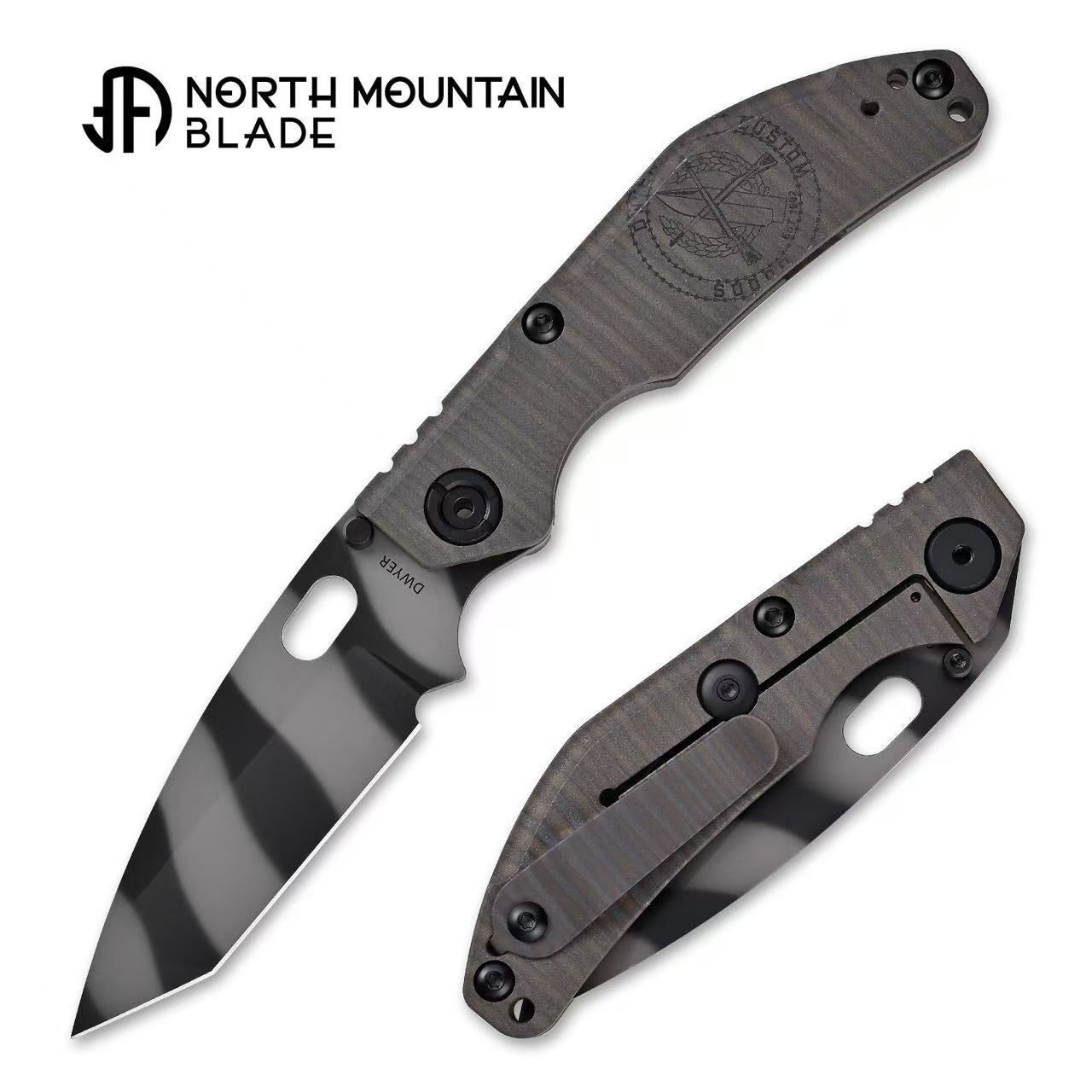 Tiger Stripe – BBNM NorthMountainBlade 2522 Tanto