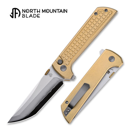 2404-BZ-G and Plates Aluminum bronze Tanto CNC Exclusive SLD-Magic
